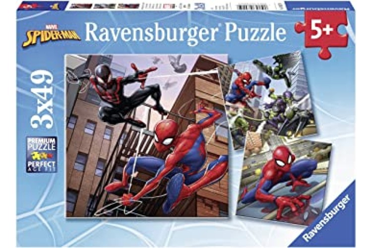 Ravensburger Spiderman 3x49 puzzles 